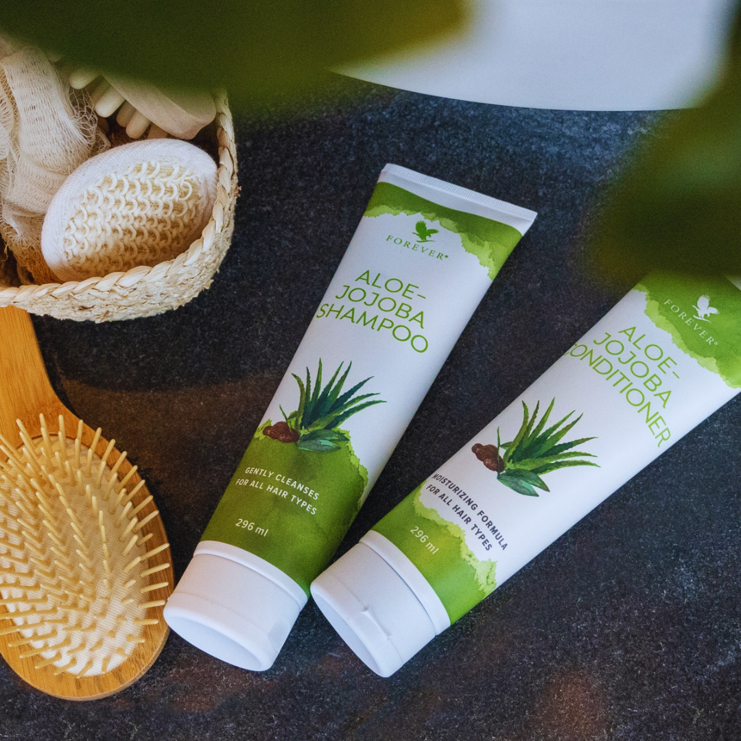 Forever Aloe Jojoba Shampoo and Conditioner Set